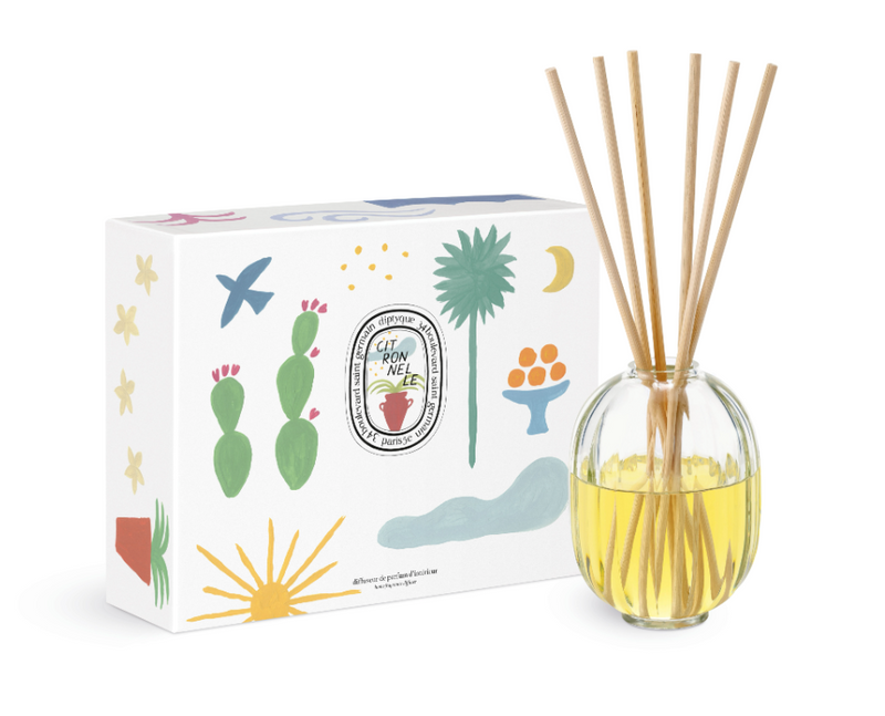 Diptyque Diffuseur bâtons Citronnelle - Édition Limitée