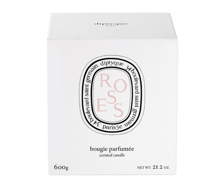 Diptyque Bougie Parfumée Colorée Roses