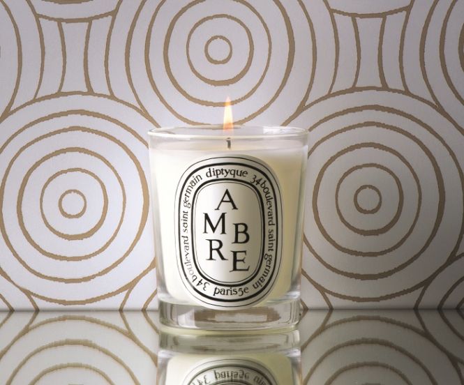Diptyque Bougie Parfumée Ambre