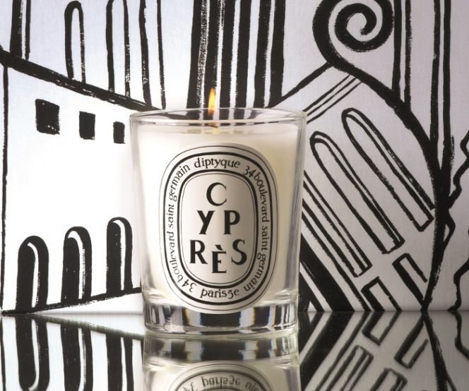 Diptyque Bougie Parfumée Cyprès