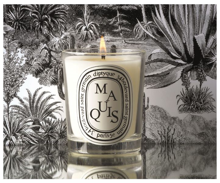 Diptyque Bougie Parfumée Maquis