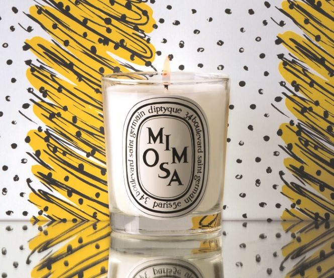Diptyque Bougie Parfumée Mimosa