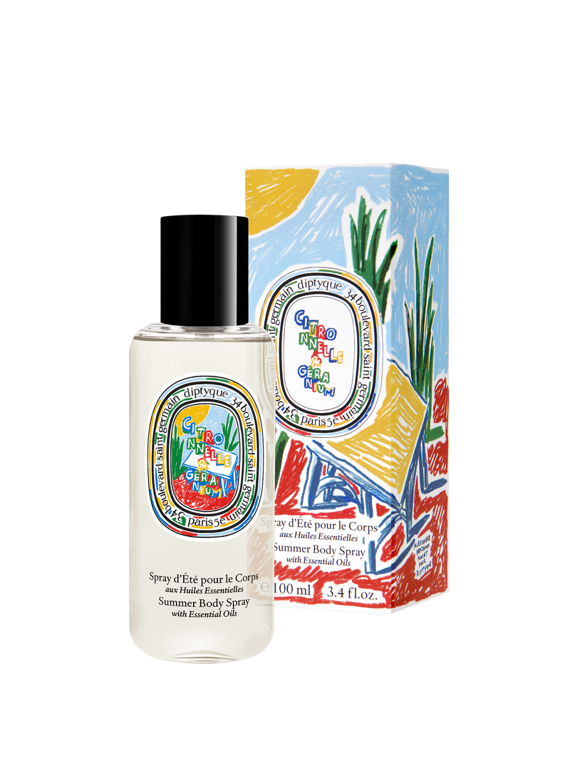 Diptyque Spray Anti-Moustique - Citronnelle & Géranium - Edition Limitée