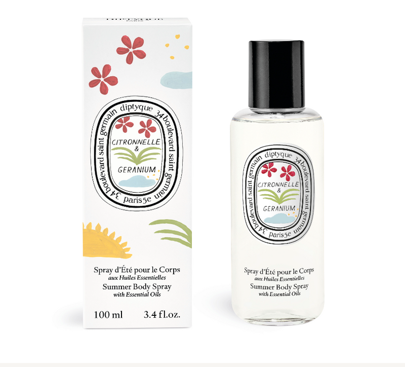 Diptyque Spray Anti-Moustique - Citronnelle & Géranium - Edition Limitée