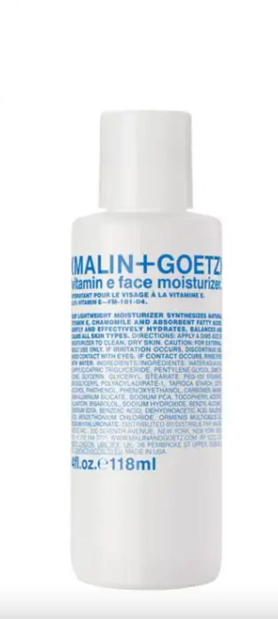 Malin+Goetz Hydratant visage Vitamine E