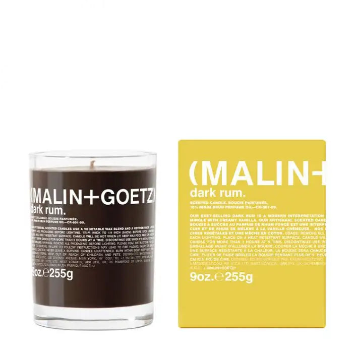 Malin+Goetz Dark Rum Bougie Parfumée