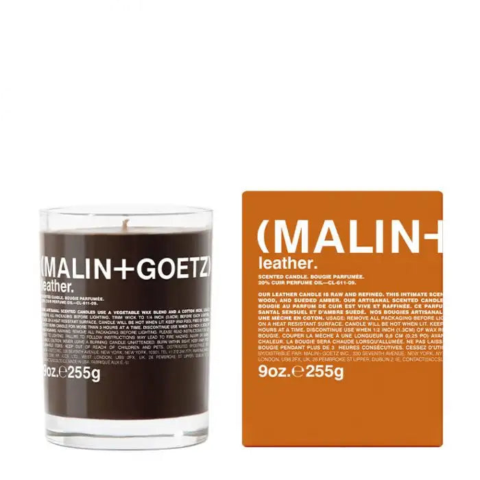 Malin+Goetz Leather Bougie Parfumée